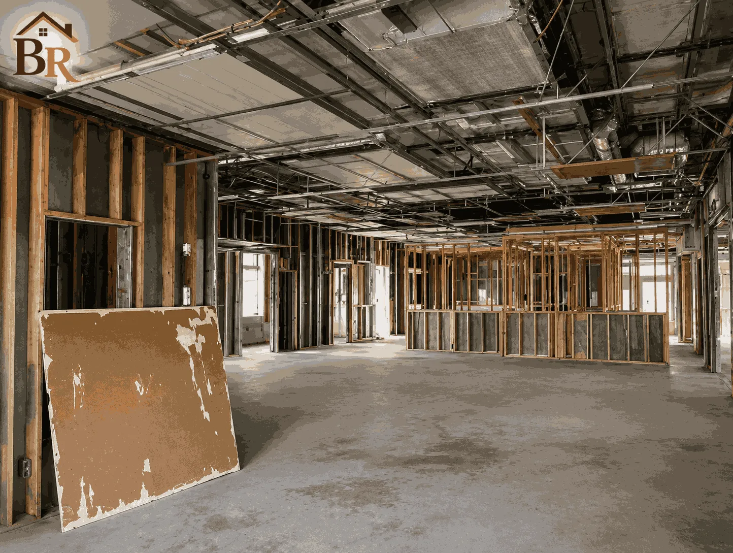 Commercial office renovation view three