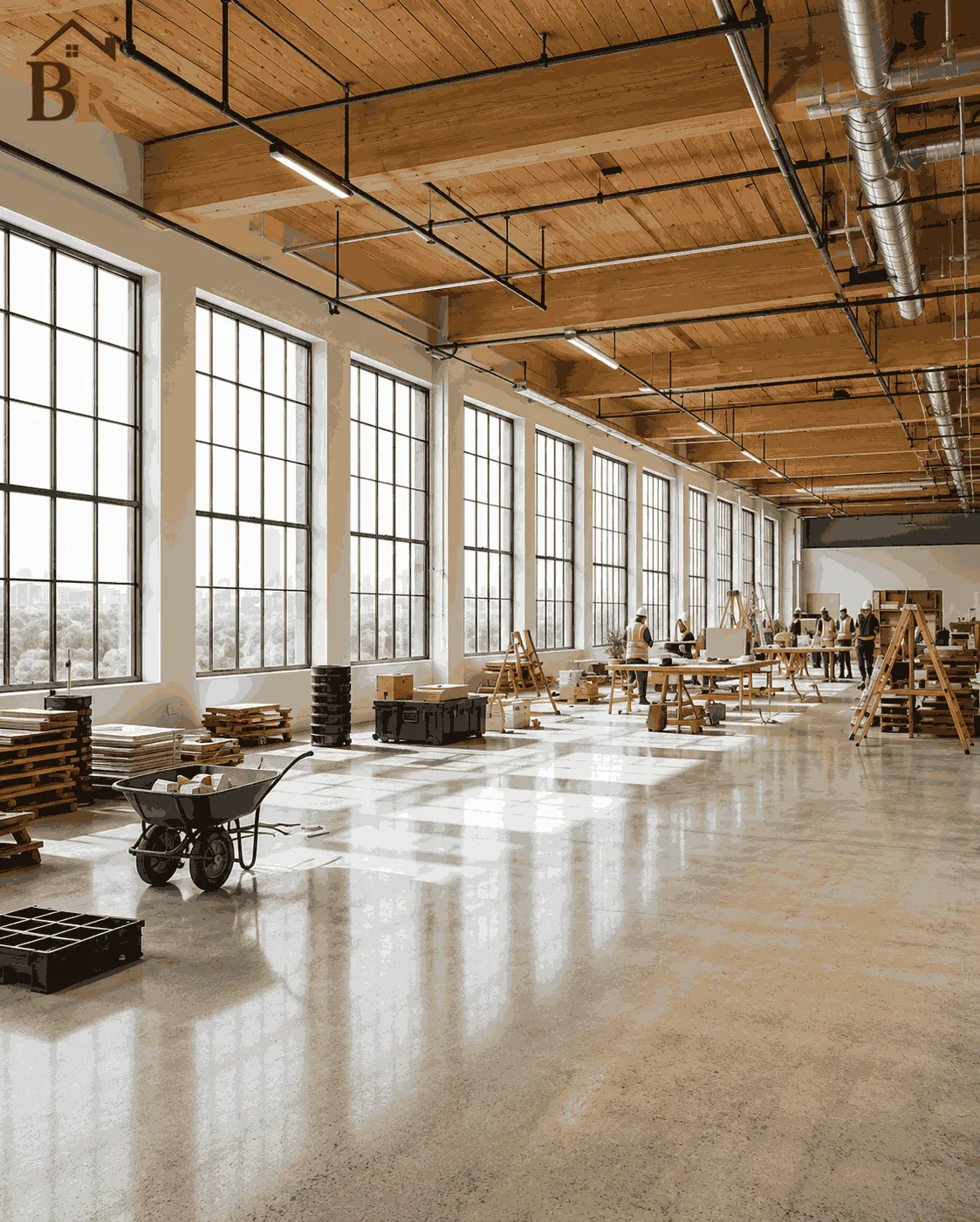 Commercial office renovation view four