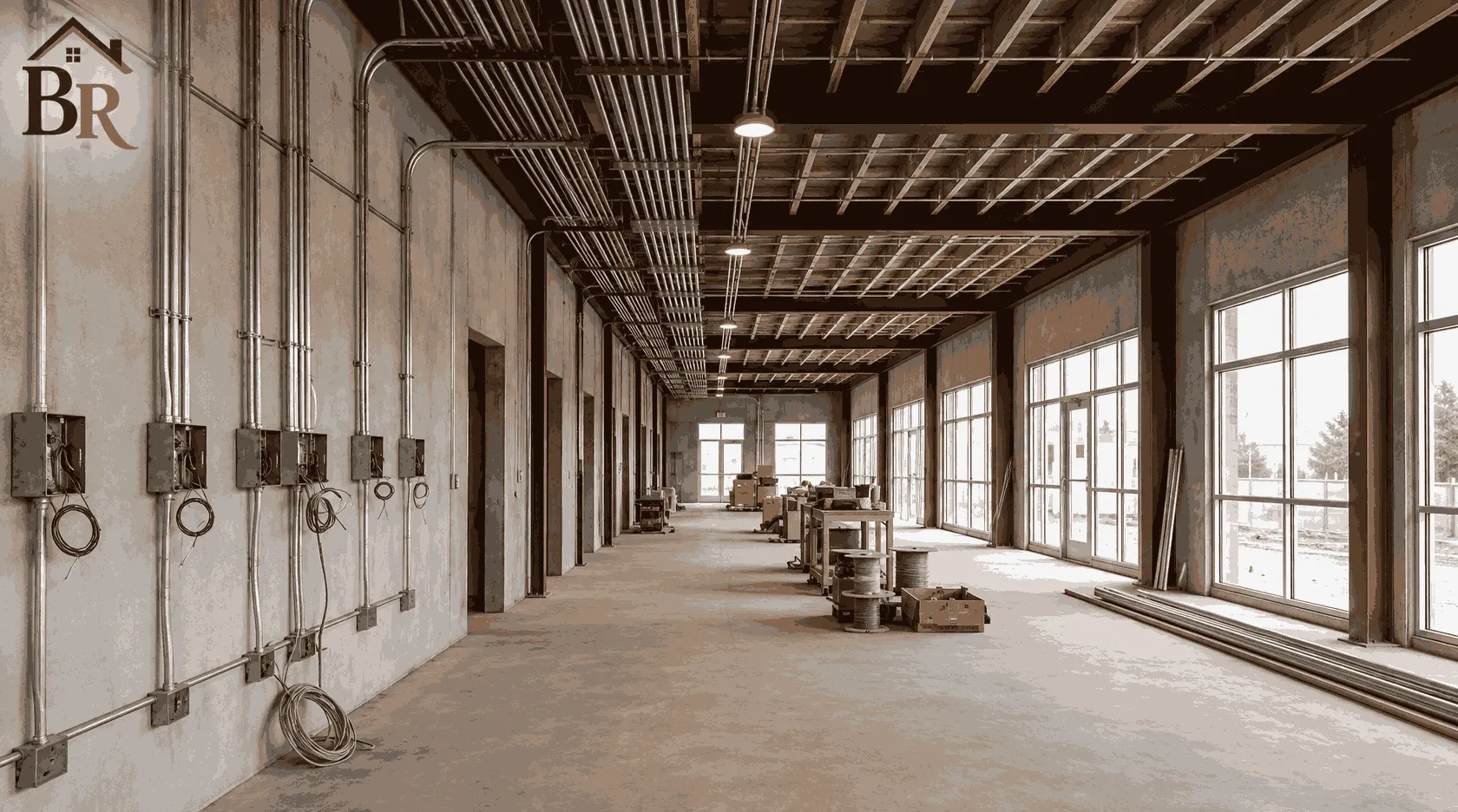 Commercial office renovation view five