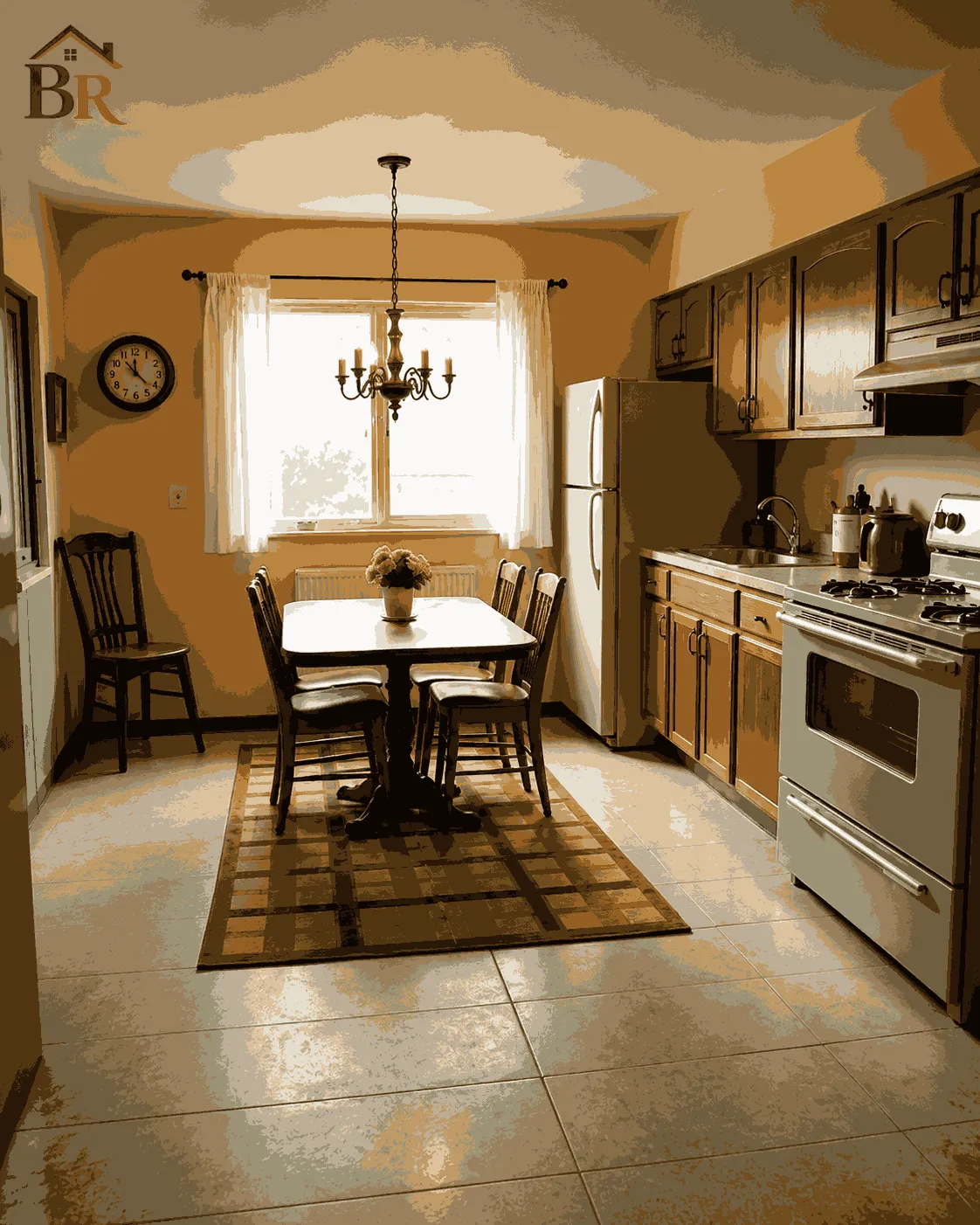 Premium kitchen cabinetry and island detail
